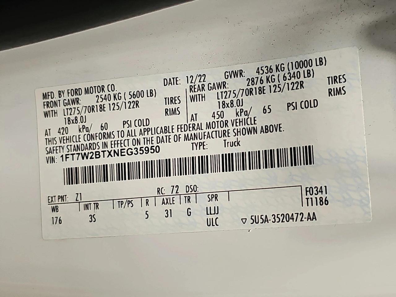 2022 Ford F-250 XLT Roseville CA