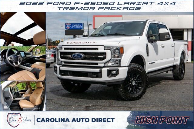 2022 Ford F-250SD LARIAT 4X4 / Tremor PKG / Trailer Tow PKG! High Point NC