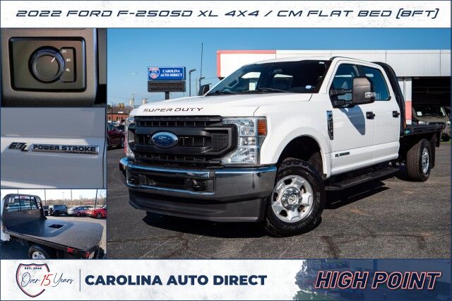 2022 Ford F-250SD XL 4X4 / CM Flat Bed / 8FT / V8 Diesel!