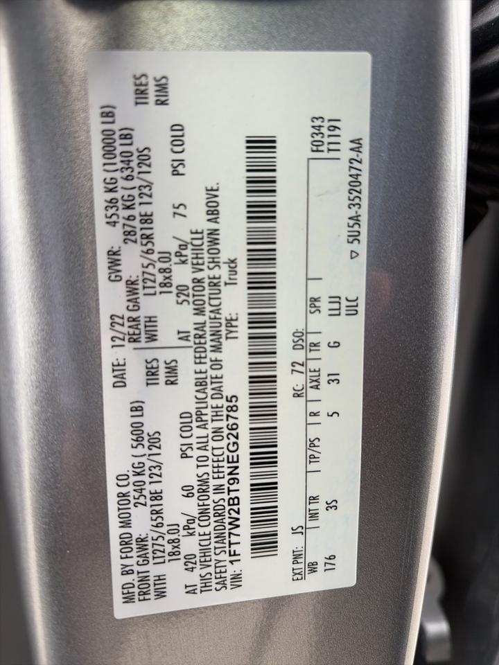 2022 Ford F-250SD XLT Springfield VA