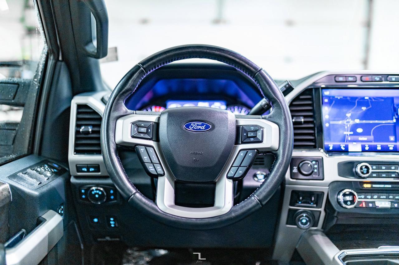 2022 Ford F-350 4x4 Crew Cab Lariat FX4 Diesel Leather Roof Nav Red Deer AB