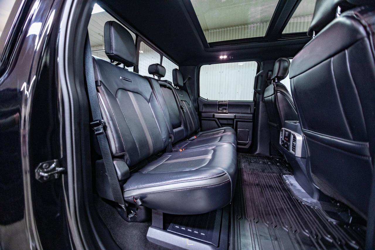 2022 Ford F-350 4x4 Crew Cab Platinum Diesel Leather Roof Nav 4" Lift Red Deer AB