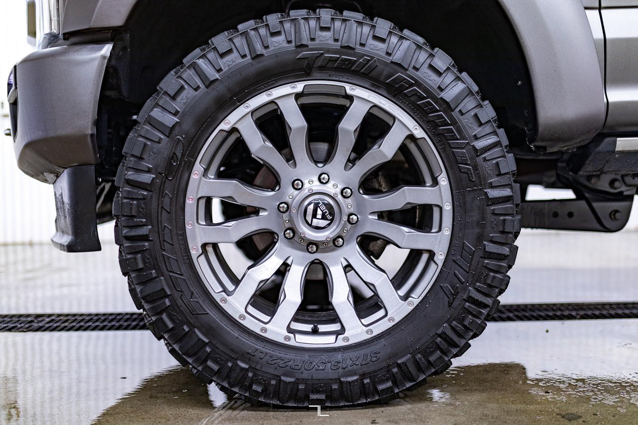 2022 Ford F-350 4x4 Crew Cab Platinum Diesel Leather Roof Nav 4" Lift Red Deer AB