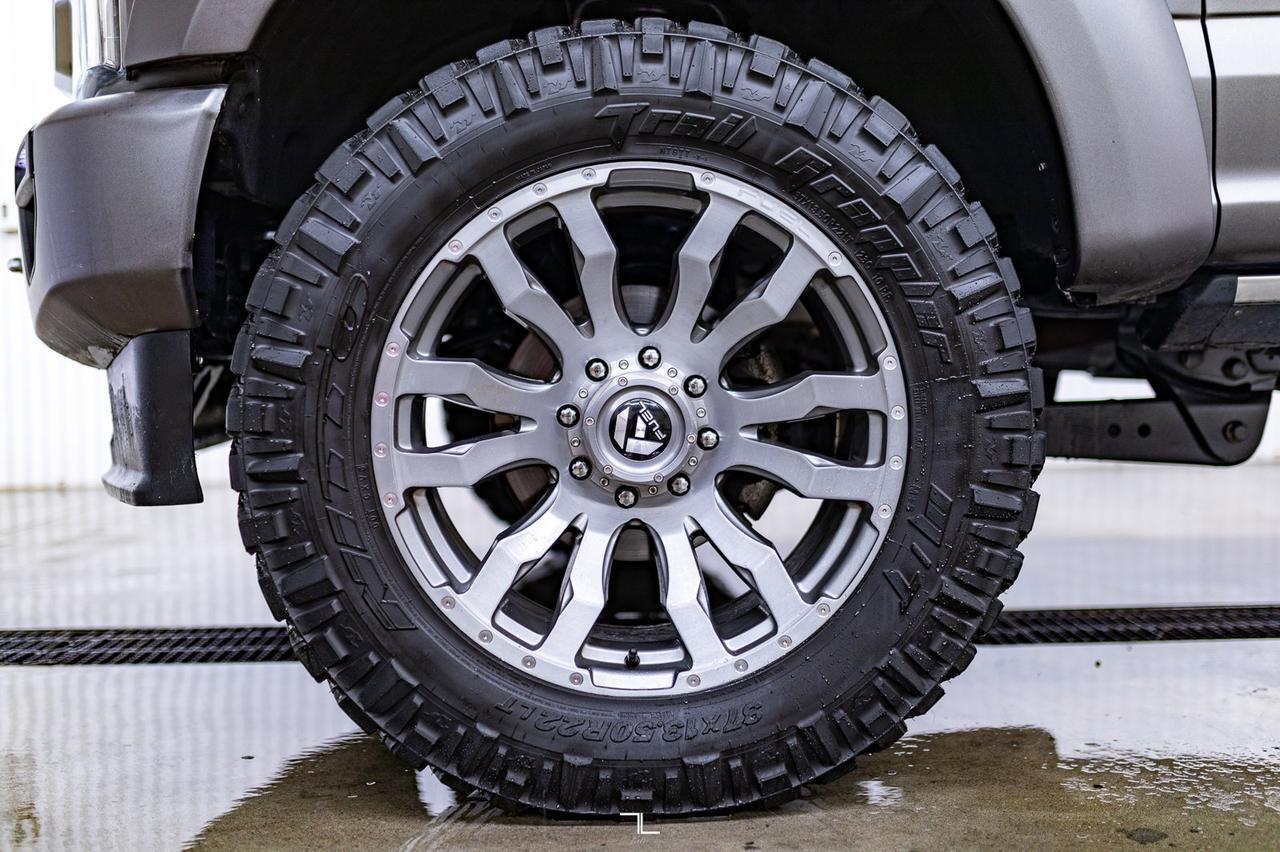 2022 Ford F-350 4x4 Crew Cab Platinum Diesel Leather Roof Nav 4" Lift Red Deer AB