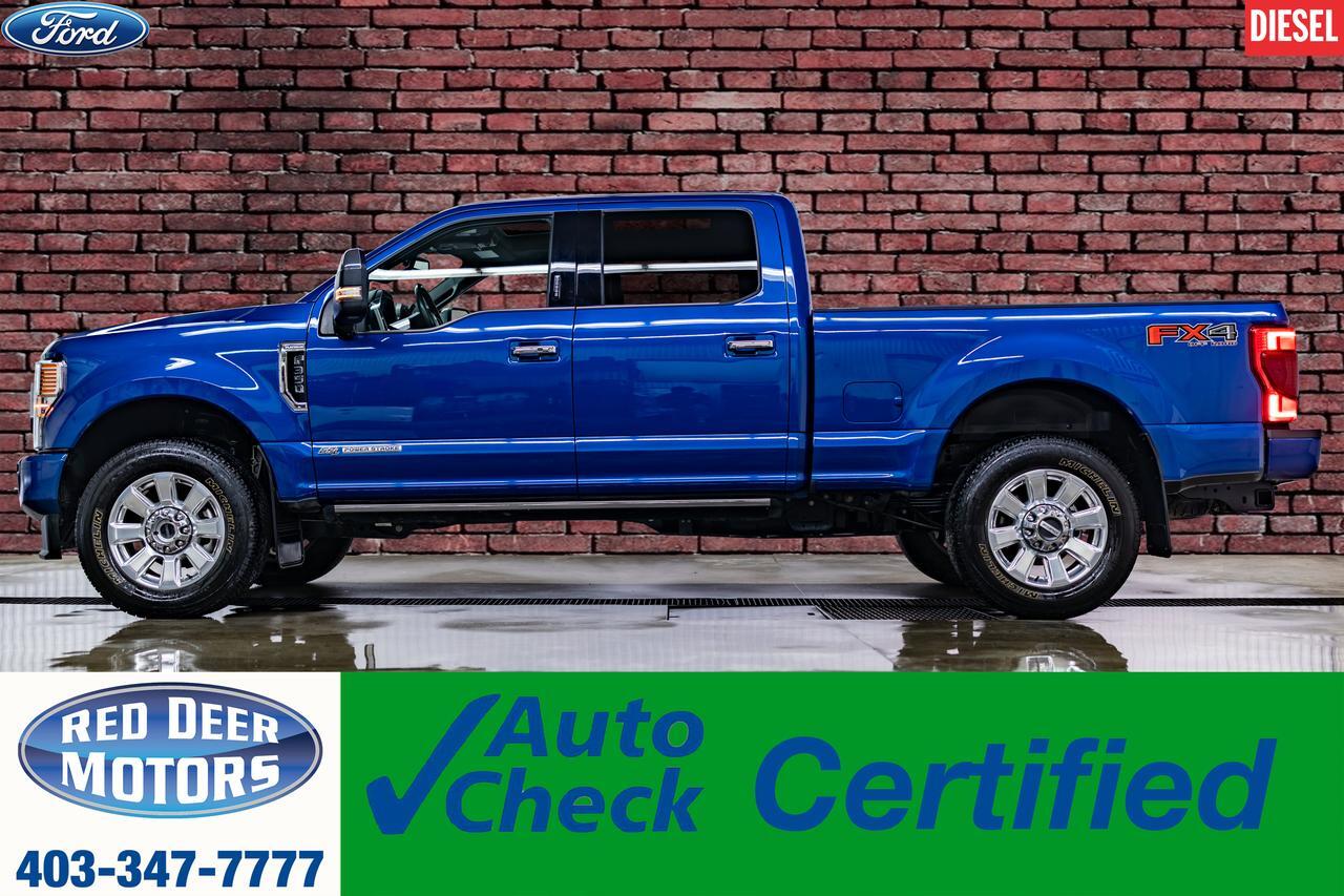 2022 Ford F-350 4x4 Crew Cab Platinum FX4 Diesel Leather Roof Nav