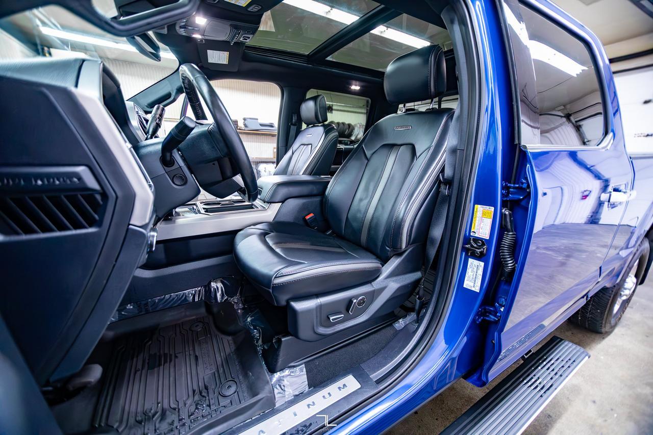 2022 Ford F-350 4x4 Crew Cab Platinum FX4 Diesel Leather Roof Nav Red Deer AB