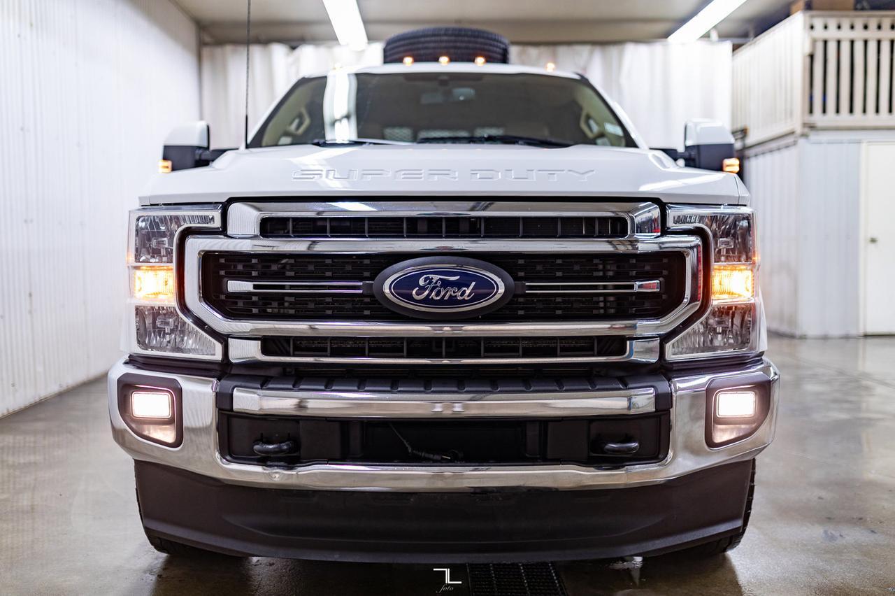 2022 Ford F-350 4x4 Super Cab Lariat Deck Dually Diesel Leather Nav BCam Red Deer AB