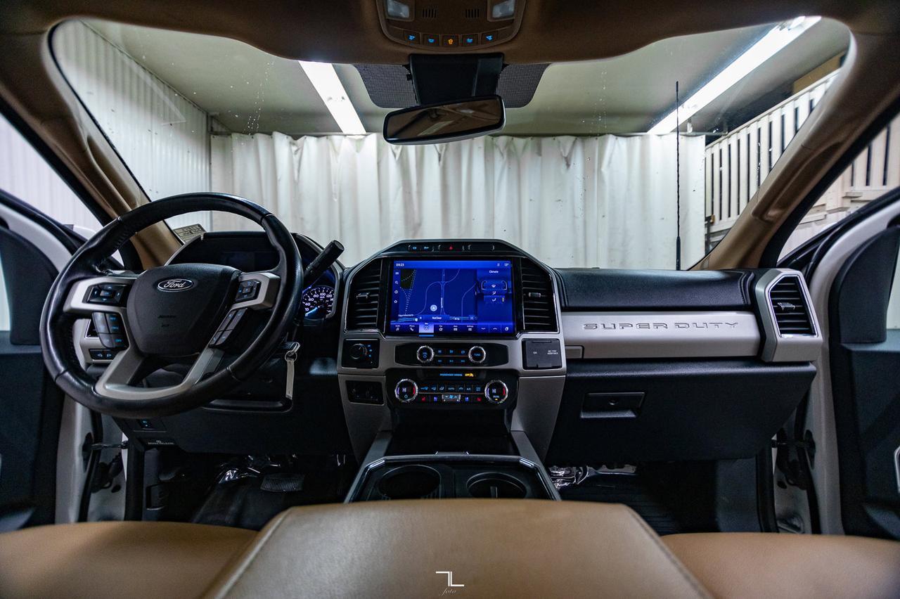 2022 Ford F-350 4x4 Super Cab Lariat Deck Dually Diesel Leather Nav BCam Red Deer AB