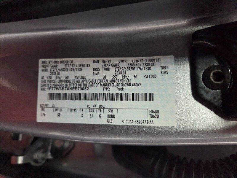 2022 Ford F-350 Lariat Long Bed 6.7L Diesel 12in Screen GPS Camera 35in Nitto Tires FREE WARRANTY Arlington TX