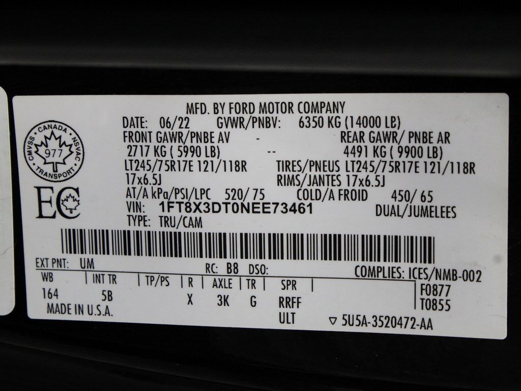 2022 Ford F-350 Super Duty 4x4 SuperCab Lariat DRW Fond du Lac WI