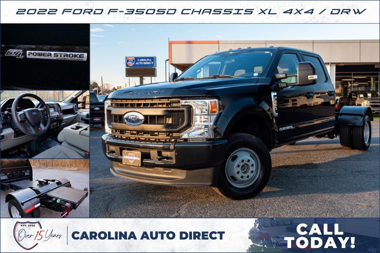 2022 Ford F-350SD Chassis XL 4X4 / DRW / Diesel / Power Equipment Group!