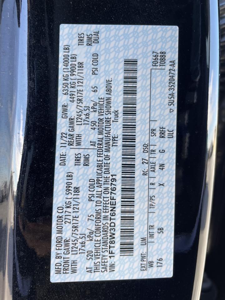 2022 Ford F-350SD Lariat Springfield VA