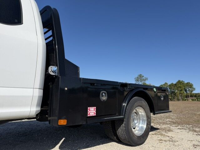 2022 Ford F-350XL Supercab 9'4 CM Truck Beds Steel Skirted Gooseneck Flatbed Truck Homestead FL