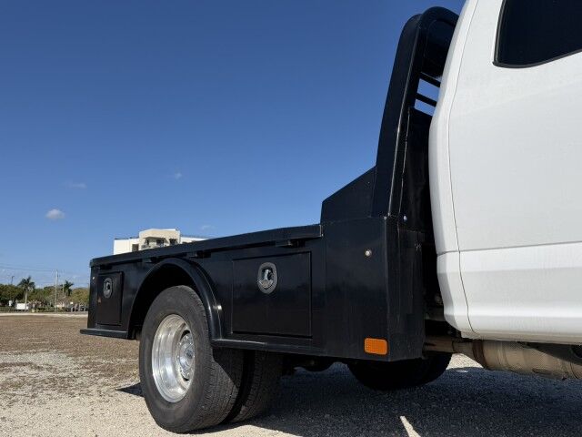 2022 Ford F-350XL Supercab 9'4 CM Truck Beds Steel Skirted Gooseneck Flatbed Truck Homestead FL