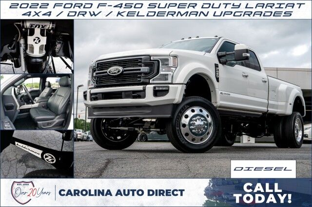 2022 Ford F-450 Super Duty LARIAT 4X4 / DRW / KELDERMAN UPGRADES / Diesel! High Point NC