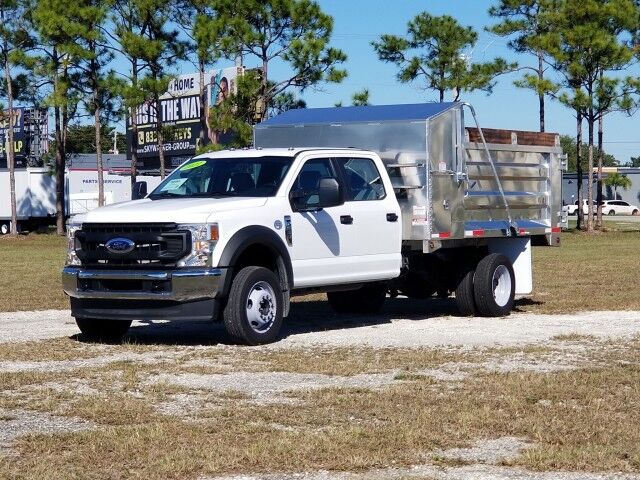 2022 Ford F-450XL Crew Cab 12&apos; Aluminum Landscape Dump Truck Homestead FL