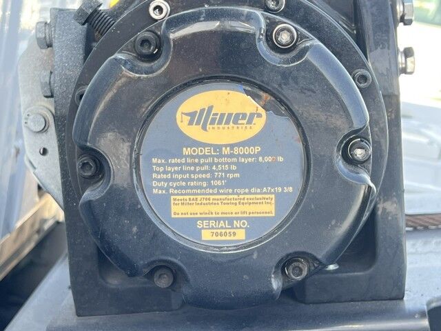 2022 Ford F-450XL Miller Vulcan 810 Light Duty COMPOSITE Standard Wrecker Truck Miami FL