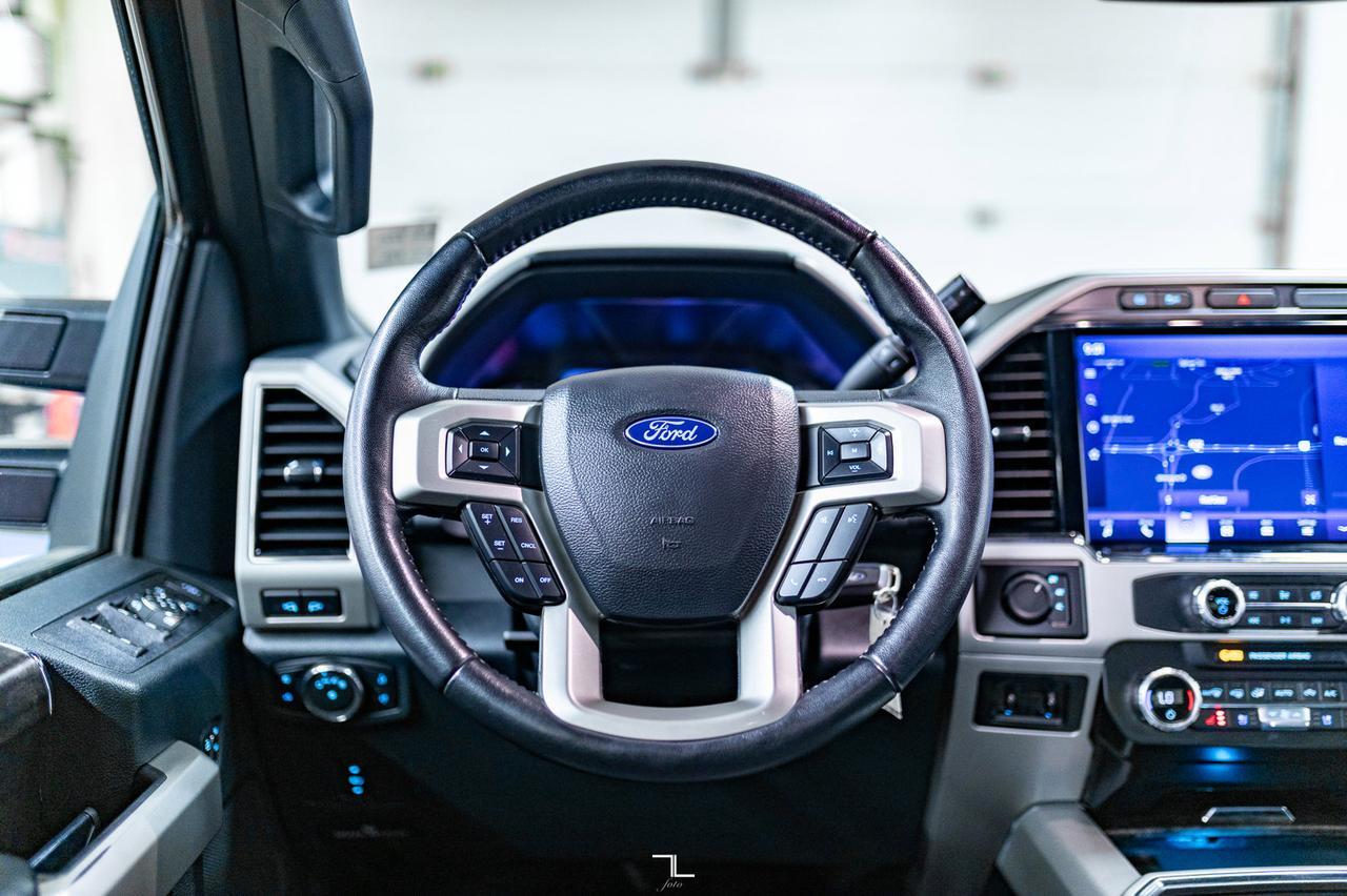 2022 Ford F-550 4x4 Crew Cab Lariat Cab & Chassis Diesel Leather Nav Red Deer AB