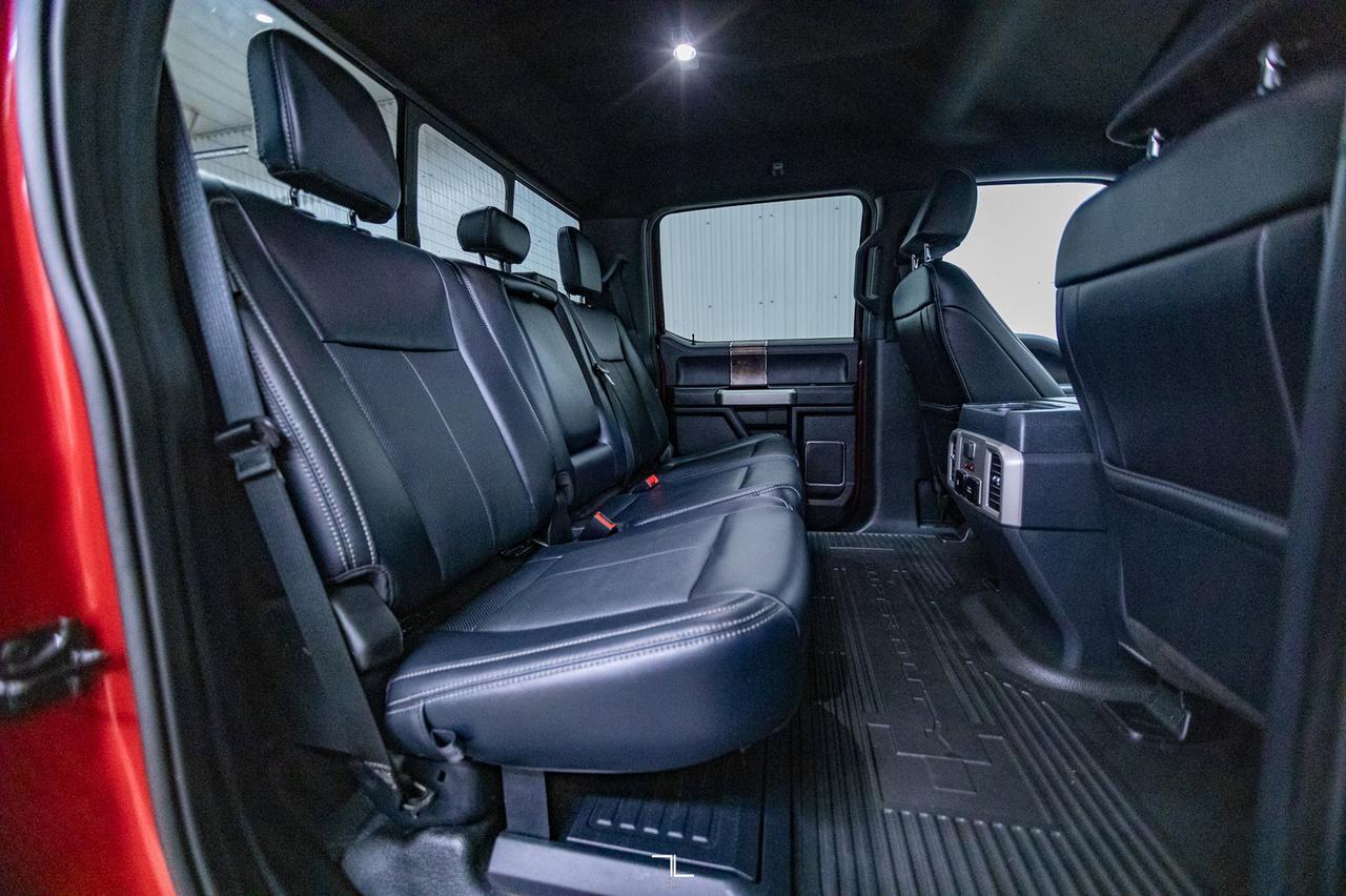 2022 Ford F-550 4x4 Crew Cab Lariat Cab & Chassis Diesel Leather Nav Red Deer AB