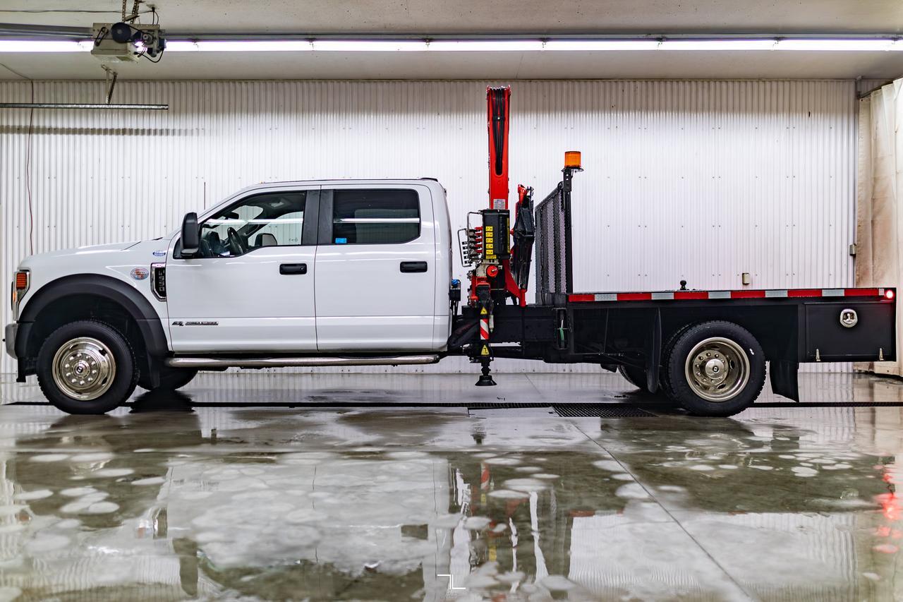 2022 Ford F-550 4x4 Crew Cab XL Picker Dually Deck Diesel Red Deer AB