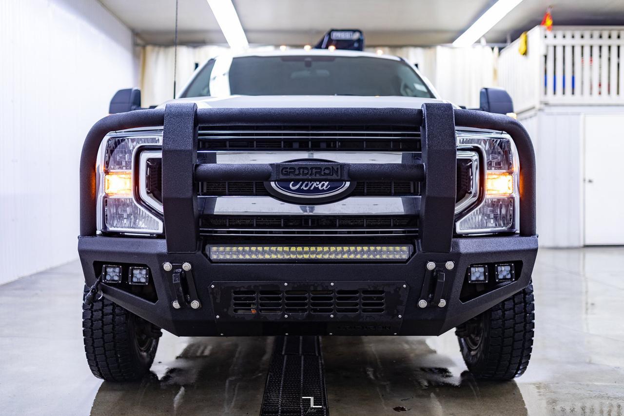 2022 Ford F-550 4x4 Crew Cab XLT Diesel Picker BCam Red Deer AB