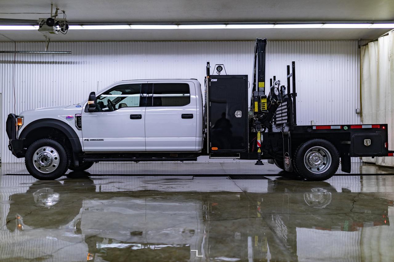 2022 Ford F-550 4x4 Crew Cab XLT Diesel Picker BCam Red Deer AB