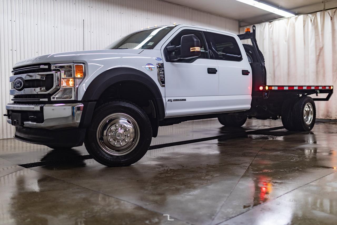 2022 Ford F-550 4x4 Crew Cab XLT Dually Deck Diesel BCam Red Deer AB