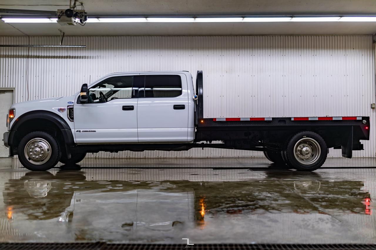 2022 Ford F-550 4x4 Crew Cab XLT Dually Deck Diesel Red Deer AB