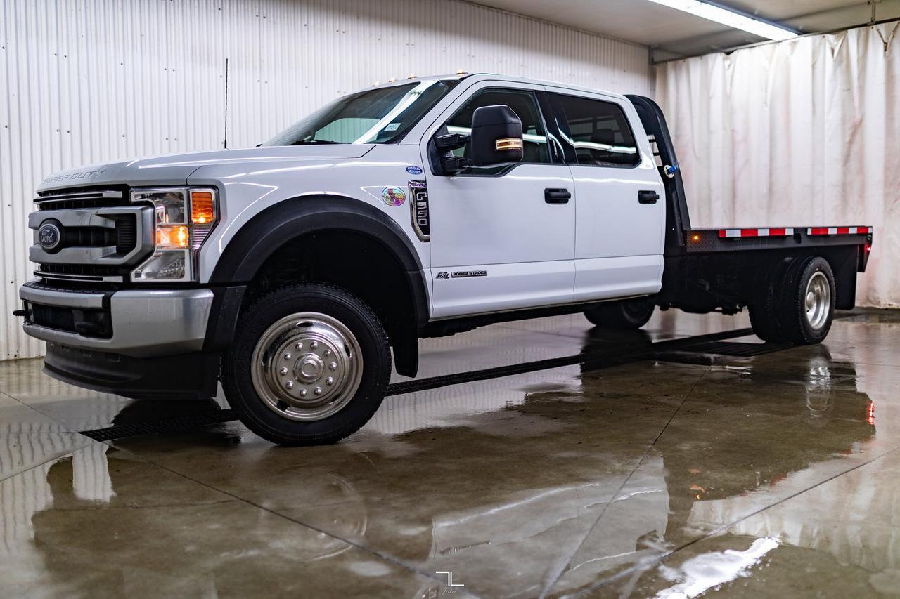 2022 Ford F-550 4x4 Crew Cab XLT Dually Deck Diesel Red Deer AB
