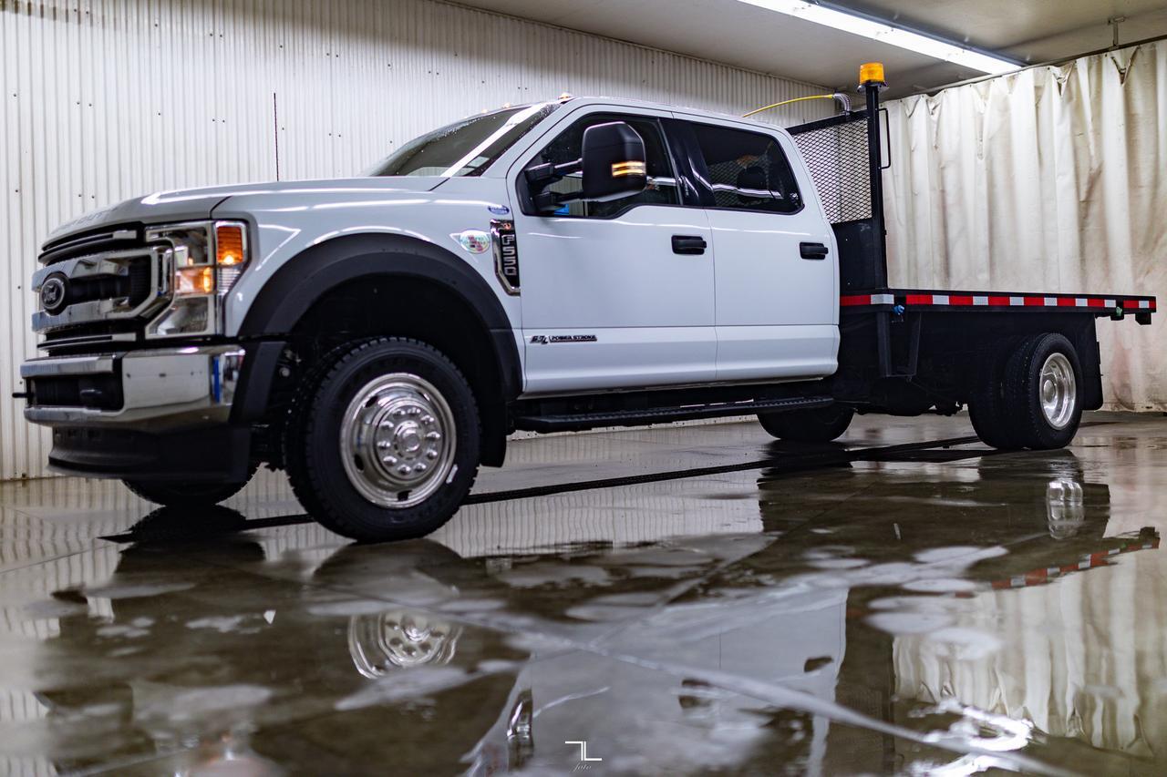 2022 Ford F-550 4x4 Crew Cab XLT Dually Deck Diesel Red Deer AB