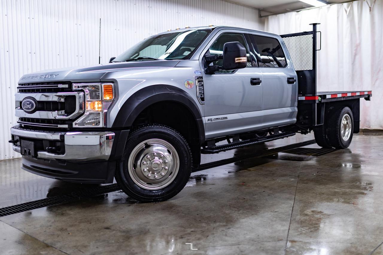 2022 Ford F-550 4x4 Crew Cab XLT Dually Deck Diesel Red Deer AB