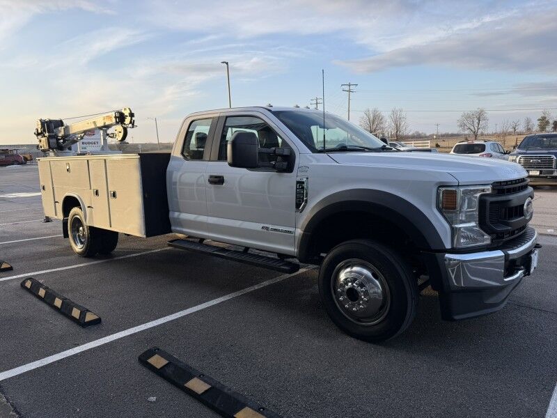 2022 Ford F-550 4x4 Diesel Utility 3203 Auto Crane XL Collinsville OK