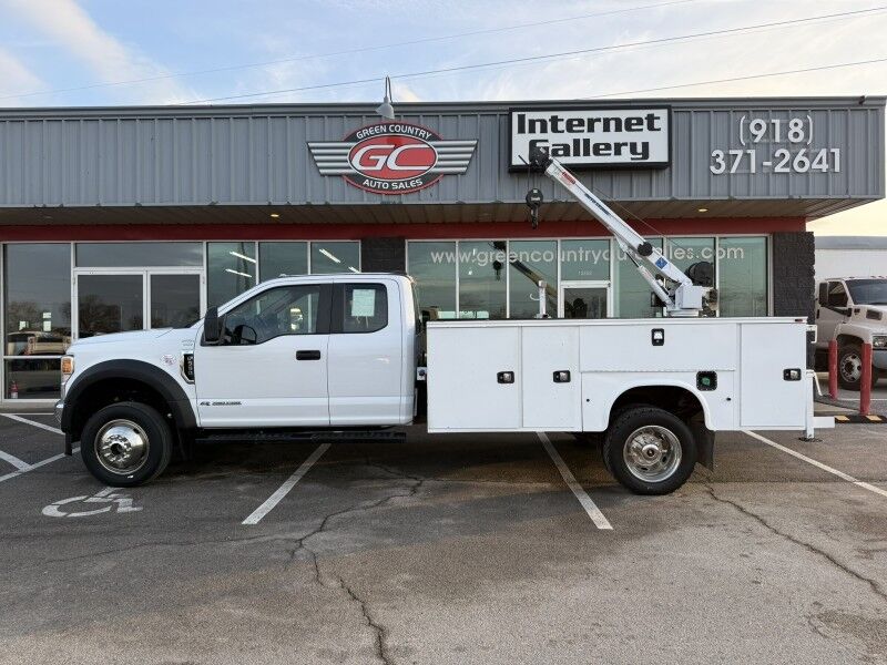 2022 Ford F-550 4x4 Diesel Utility 3203 Auto Crane XL Collinsville OK