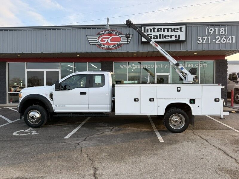 2022 Ford F-550 4x4 Diesel Utility 3203 Auto Crane XL Collinsville OK