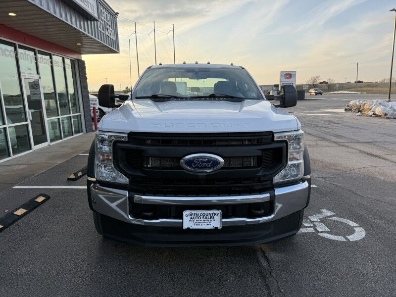 2022 Ford F-550 4x4 Diesel Utility Auto Crane 4004EH 53k mi's XL Collinsville OK