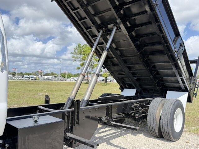 2022 Ford F-750 Crew Cab 16' Steel Dump Truck with Tree Bar Homestead FL