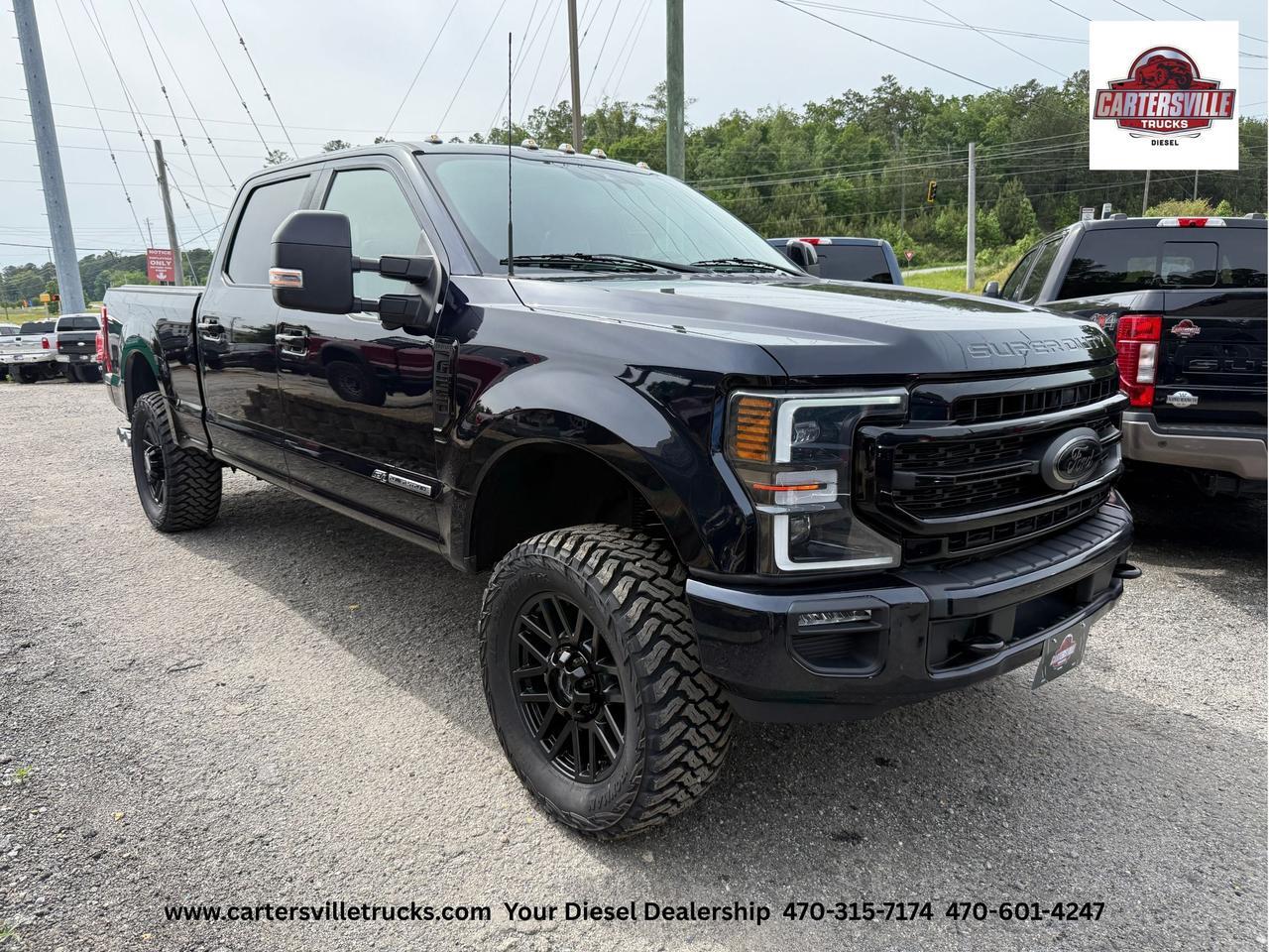 2022 Ford F250sd Lariat FX4 - BLK APP PKG - ULTIMATE - ADAS - LEVELED Cartersville GA