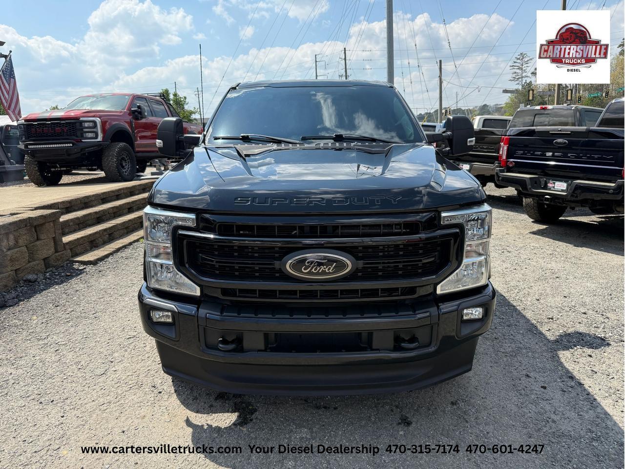 2022 Ford F250sd XLT FX4 - 7.3 GAS - PREMIUM - BLACK APPERANCE PKG