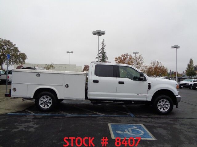 2022 Ford F350 Utility ~ 4x4 ~ Diesel ~ Crew Cab XLT ~ Only 39K Miles! Rocklin CA