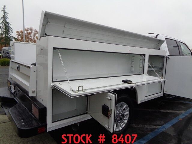 2022 Ford F350 Utility ~ 4x4 ~ Diesel ~ Crew Cab XLT ~ Only 39K Miles! Rocklin CA