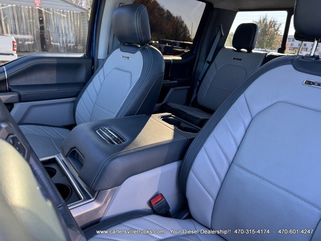 2022 Ford F350sd Limited 4X4- LOADED - LIFTED - 24" AMERICAN FORCE Cartersville GA