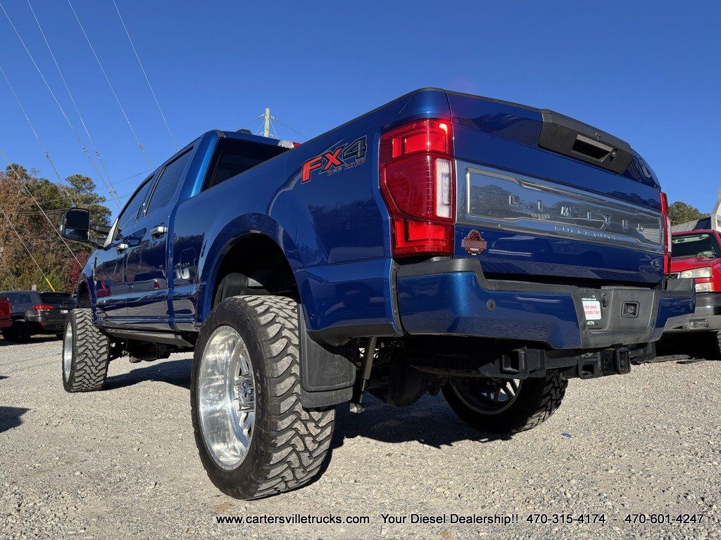 2022 Ford F350sd Limited 4X4- LOADED - LIFTED - 24" AMERICAN FORCE Cartersville GA