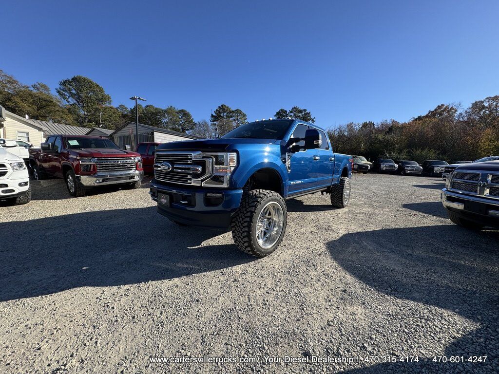2022 Ford F350sd Limited 4X4- LOADED - LIFTED - 24" AMERICAN FORCE Cartersville GA