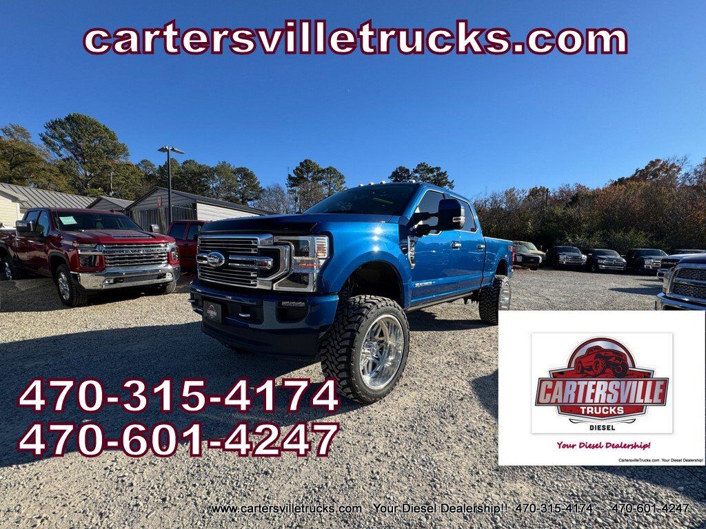 2022 Ford F350sd Limited 4X4- LOADED - LIFTED - 24" AMERICAN FORCE Cartersville GA