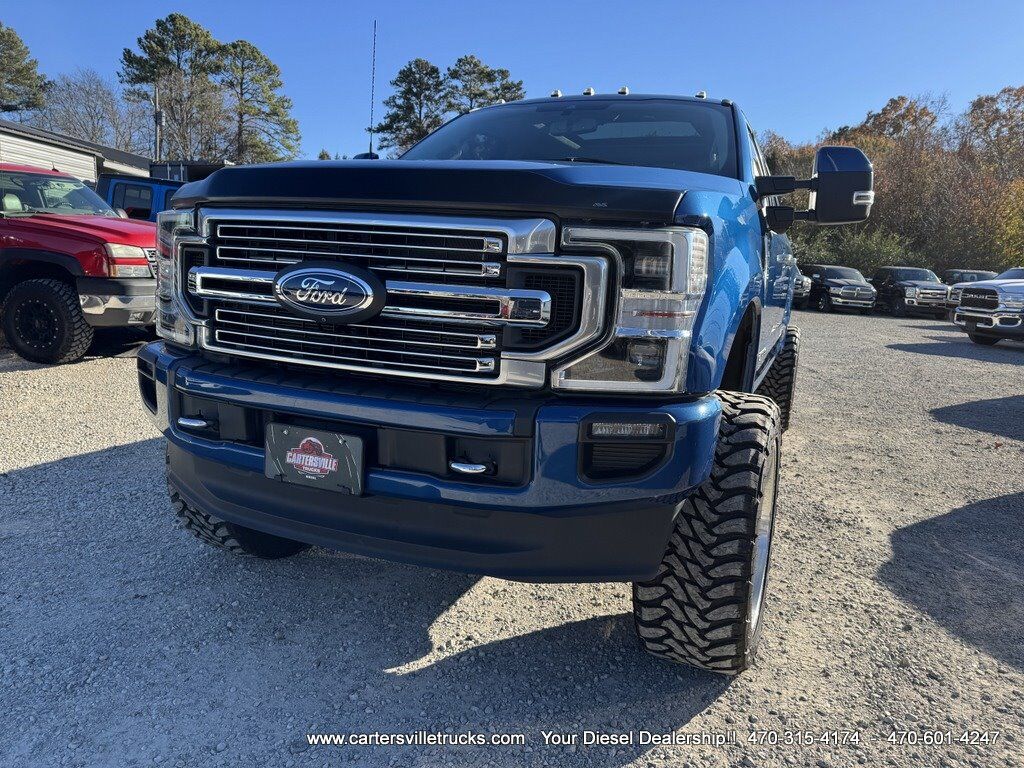 2022 Ford F350sd Limited 4X4- LOADED - LIFTED - 24" AMERICAN FORCE Cartersville GA