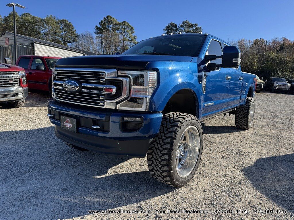 2022 Ford F350sd Limited 4X4- LOADED - LIFTED - 24" AMERICAN FORCE Cartersville GA