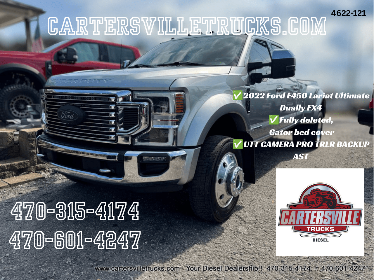 2022 Ford F450sd Lariat FX4 - DUALLY - DELETED