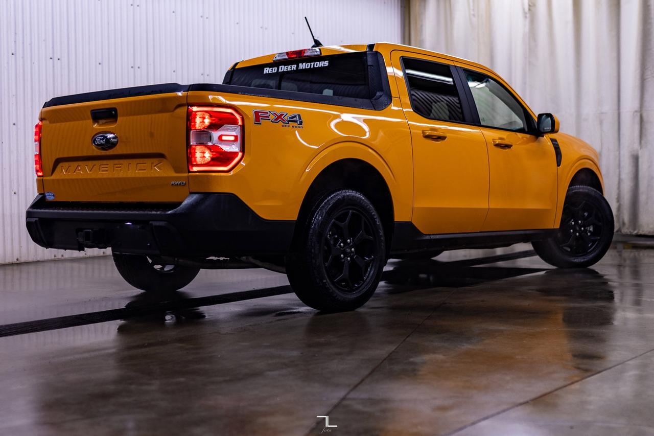 2022 Ford Maverick AWD Crew Cab Lariat FX4 Leather BCam Red Deer AB