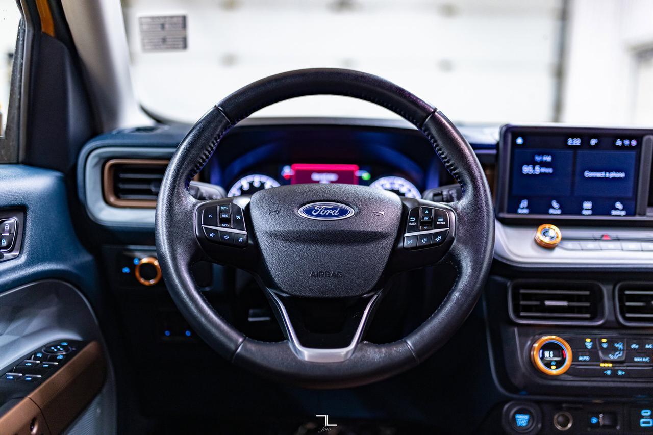 2022 Ford Maverick AWD Crew Cab Lariat FX4 Leather BCam Red Deer AB