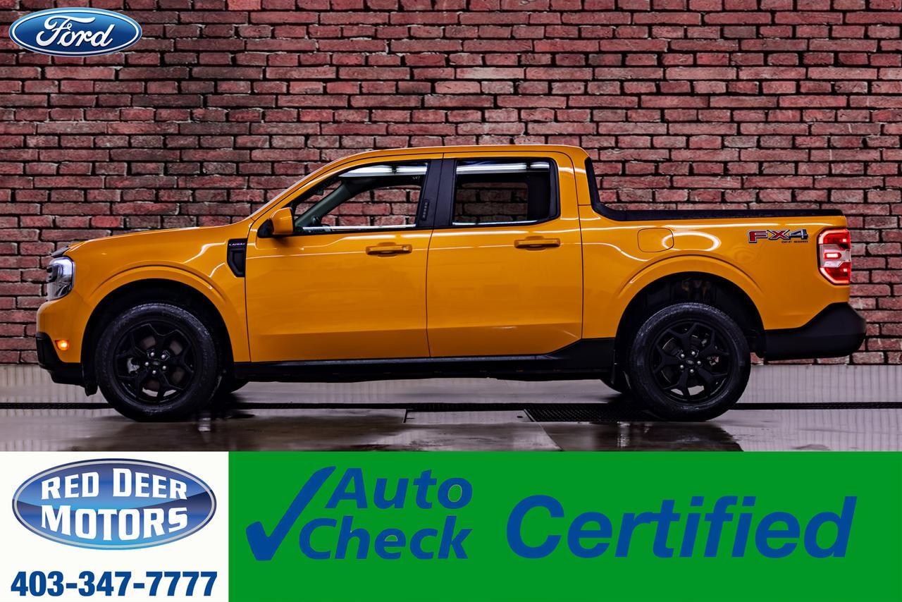 2022 Ford Maverick AWD Crew Cab Lariat FX4 Leather BCam Red Deer AB